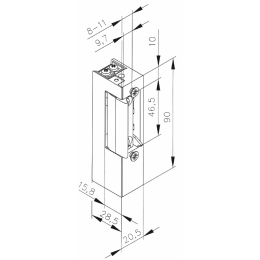 Защелка ST-SL151NO
